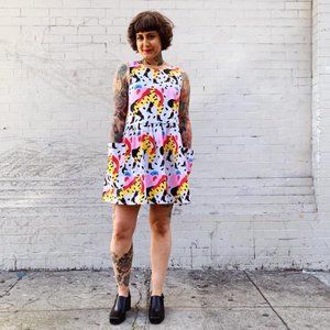 Nooworks Dancing Ladies Big Pockets Dress